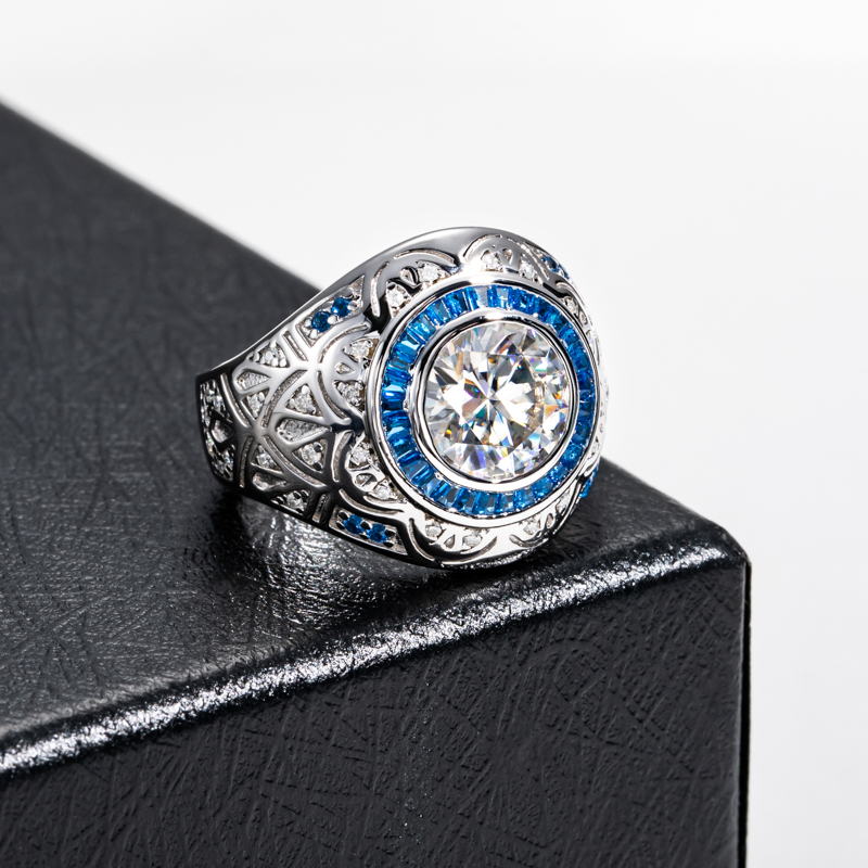 MossanRappr 3ct D Color Moissa – обзор и цена Street Fashion Rings