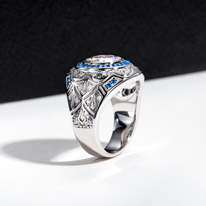 MossanRappr 3ct D Color Moissa – обзор и цена Street Fashion Rings