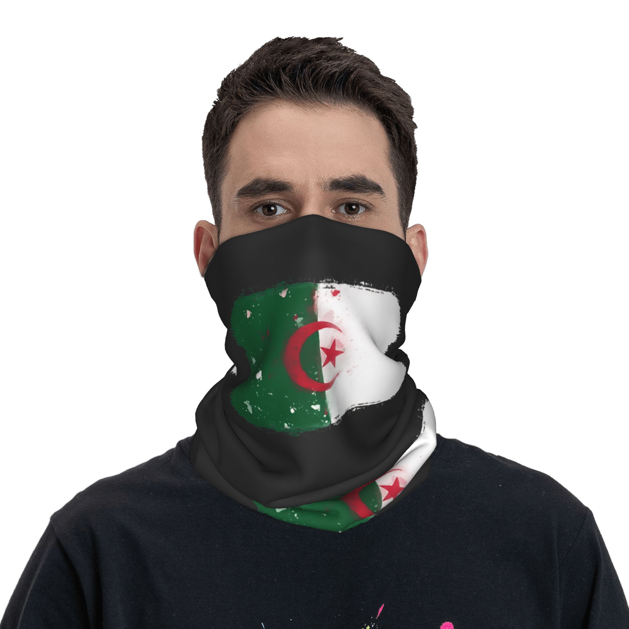 Flag of Algeria Bandana  Retro – обзор и цена Balaclava Face Mask