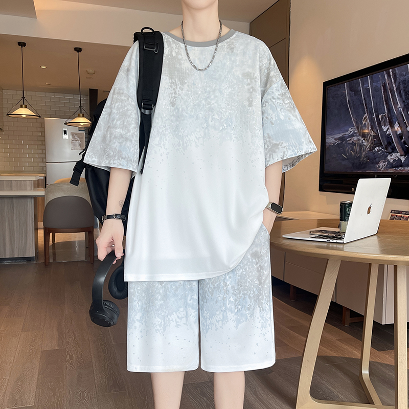 【Top 5-Point Pants】Men's T-Shi – обзор и цена Street Fashion Tshirt