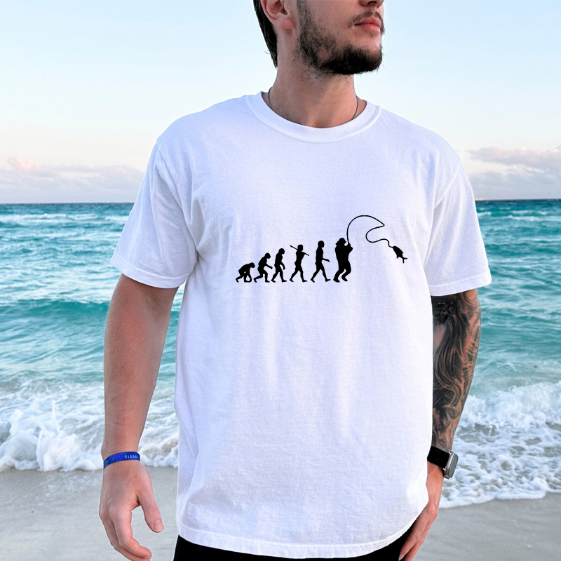 Fishing Evolution Printed T-Sh – обзор и цена Street Fashion Evolution
