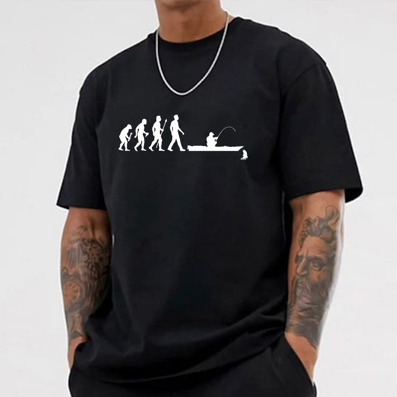 Fishing Evolution Printed T-Sh – обзор и цена Street Fashion Evolution