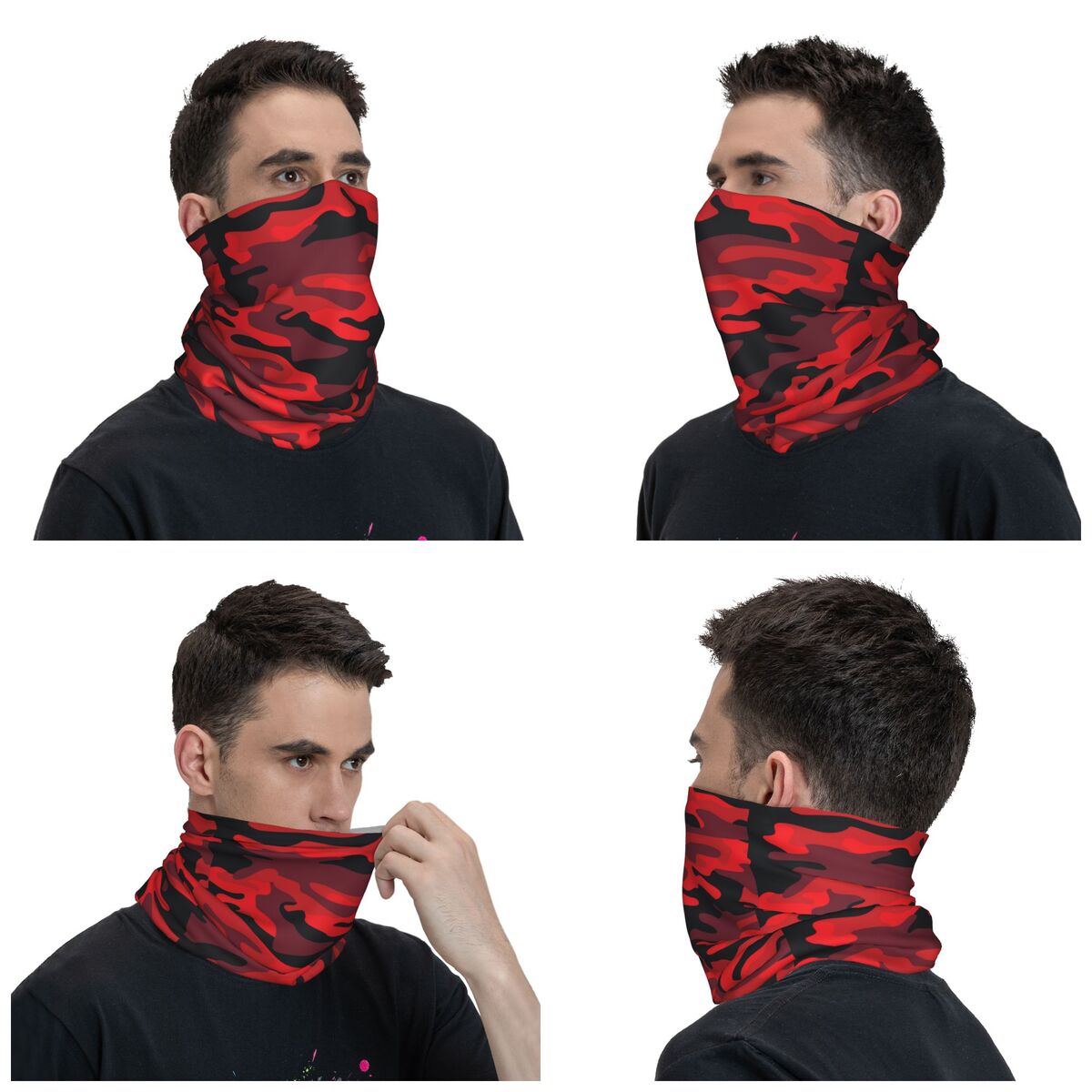 Militaryy Red Camouflage Banda – обзор и цена Balaclava Face Mask